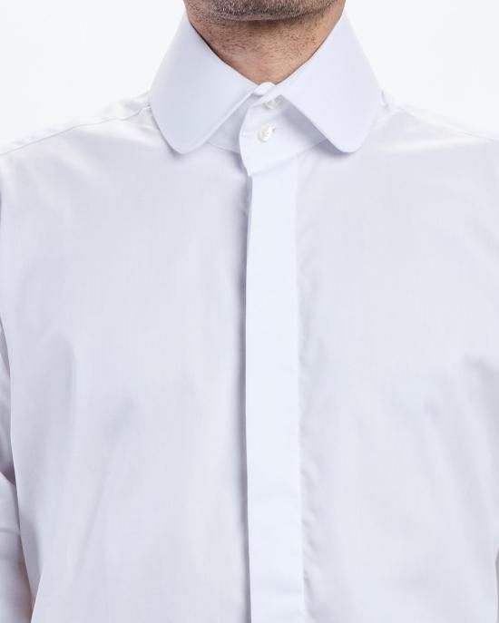 26SS 칼라거펠트 긴팔 셔츠 605148 554699 V60 10 BIANCO - KARL LAGERFELD