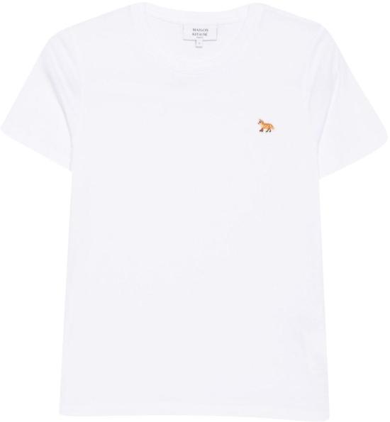 26SS 메종키츠네 베이비 폭스 레귤러 티셔츠 PW00115KJ7026P100 WHITE