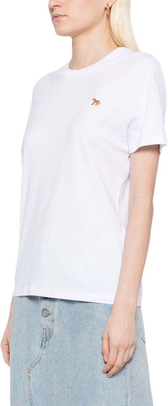26SS 메종키츠네 베이비 폭스 레귤러 티셔츠 PW00115KJ7026P100 WHITE - MAISON KITSUNE