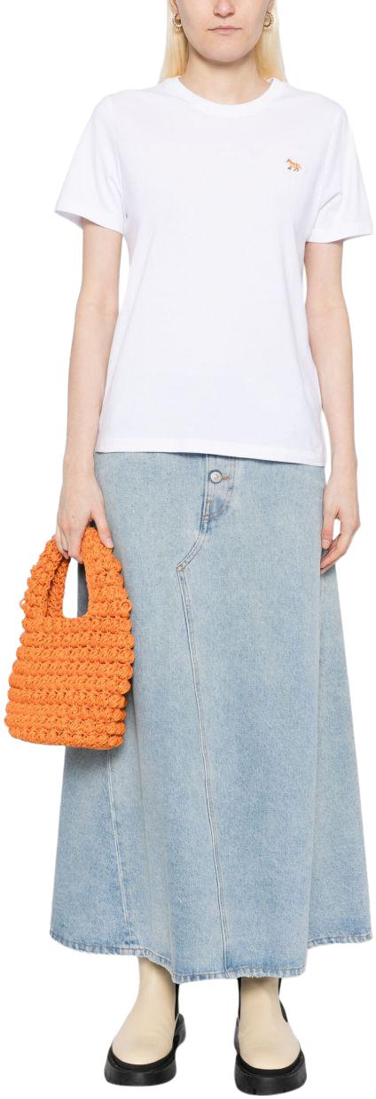 26SS 메종키츠네 베이비 폭스 레귤러 티셔츠 PW00115KJ7026P100 WHITE - MAISON KITSUNE