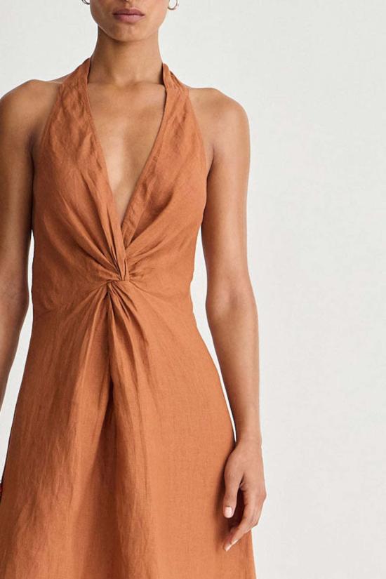  어피스 어파트 롱 원피스 Apiece Apart Salome 홀터 맥시 드레스 - APIECE APART