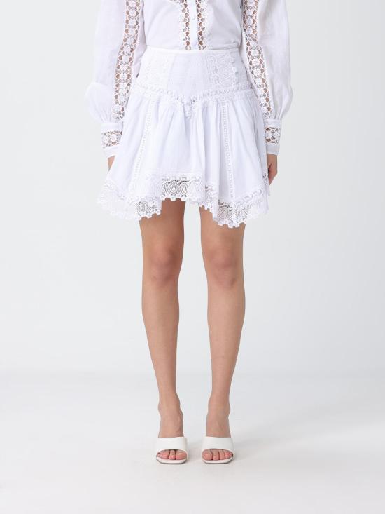 26SS 차로루이즈 숏 스커트 261400 WHITE White