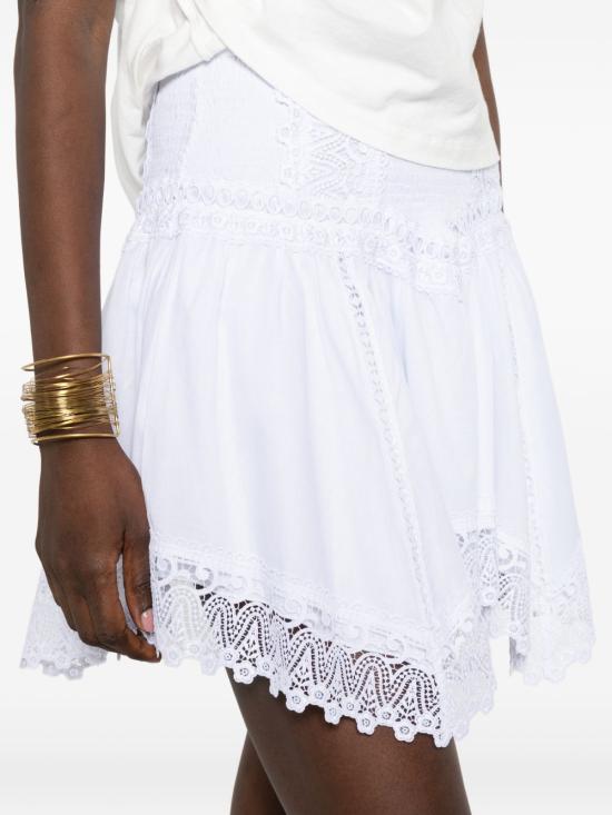 26SS 차로루이즈 숏 스커트 261400 WHITE White - CHARORUIZ