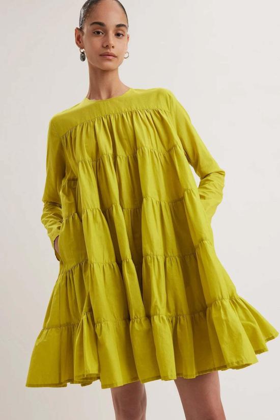  Merlette 숏 원피스 메를레트 솔리만 드레스