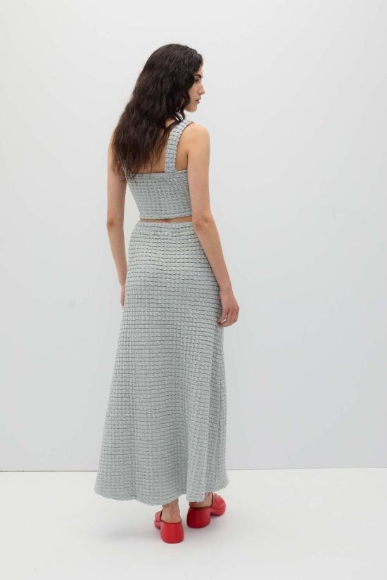  리타 롱 스커트 로우 다나에 스커트 - RITA