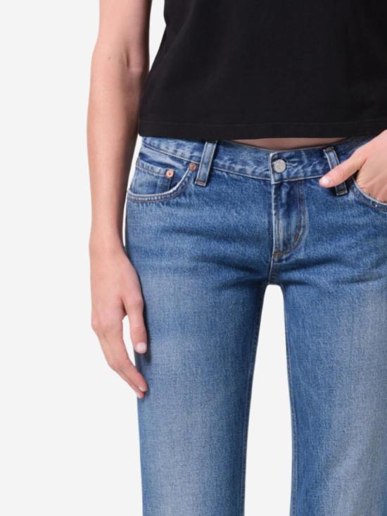  에이골디 데님 팬츠 아골드 로우라이즈 부츠컷 진 - AGOLDE