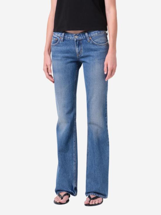  에이골디 데님 팬츠 아골드 로우라이즈 부츠컷 진 - AGOLDE