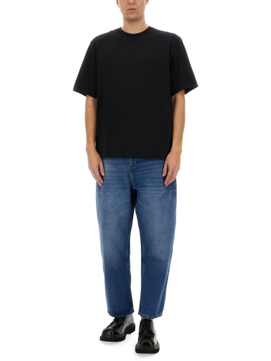 26SS 스튜디오 니콜슨 반팔 티셔츠 LAYSNM 1066 BLACK - STUDIO NICHOLSON