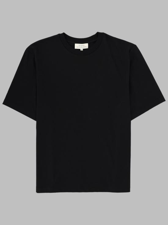 26FW 스튜디오 니콜슨 반팔 티셔츠 LAYSNM 1066 BLACK