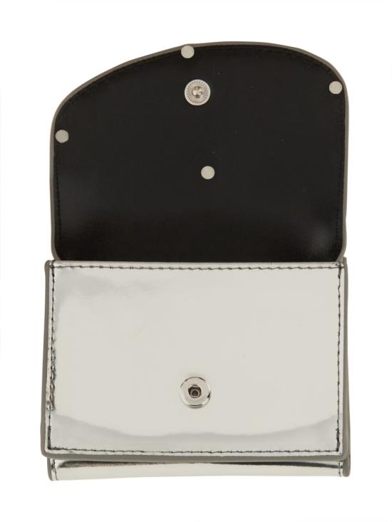 26SS 디젤 1DR 트라이폴드 코인 XS li 월렛 X09887 PS202H0535 SILVER - DIESEL