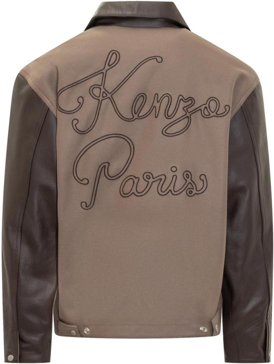 25FW 겐조 봄버 자켓 FF68BL1519OH92 TAUPE - KENZO