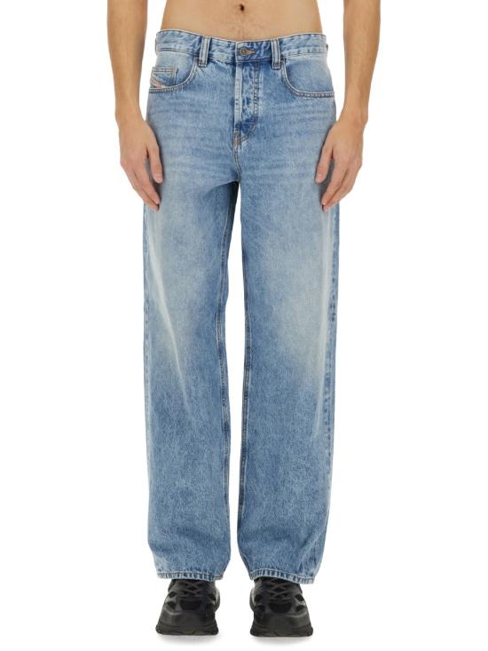 26SS 디젤 2001 D 매크로 릴렉스 핏 데님 팬츠 A11598 09I2901 MULTICOLOUR