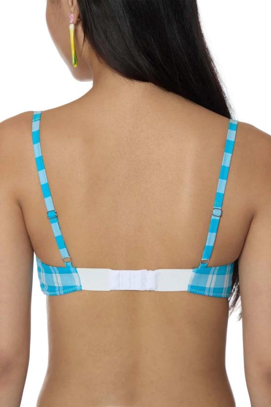  샌디리앙 브라 샌디 리앙 레미  블루 멀티 체크 - SANDY LIANG