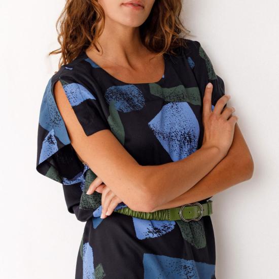  에스케이에프케이 숏 원피스 Skfk 엘로디 드레스 셀 - SKFK