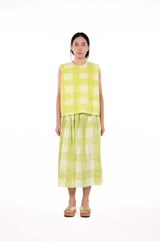  ATEM 미디 스커트 - OTHER BRANDS