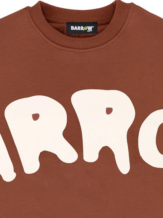 26SS [키즈] 바로우 티셔츠 S6BKJUSW016 920 CHOCOLATE - BARROW