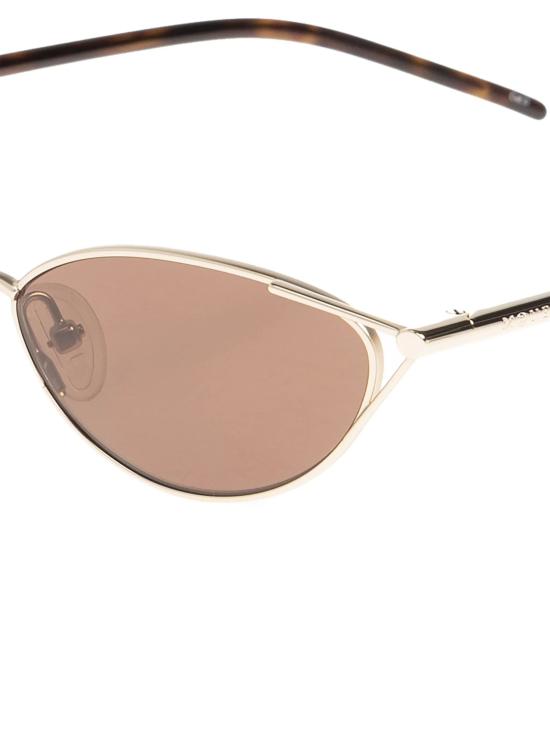 26SS 알렉산더 맥퀸 선글라스 861674I3331 7033 GOLD HAVANA BROWN - ALEXANDER MCQUEEN