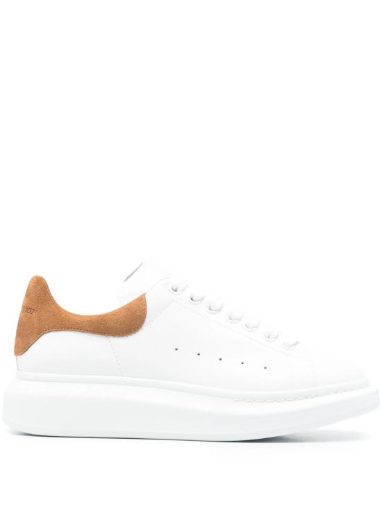 26SS 알렉산더 맥퀸 오버사이즈 드 스니커즈 553680WIAJW 9900 WHITE TAN
