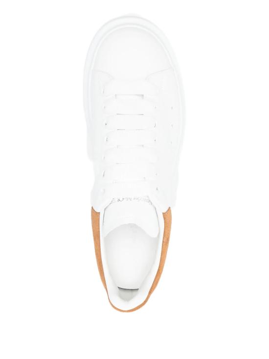 26SS 알렉산더 맥퀸 오버사이즈 드 스니커즈 553680WIAJW 9900 WHITE TAN - ALEXANDER MCQUEEN