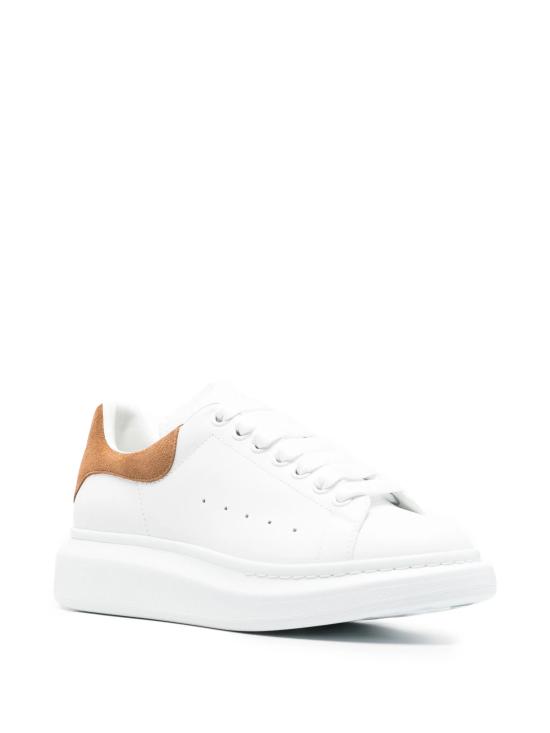 26SS 알렉산더 맥퀸 오버사이즈 드 스니커즈 553680WIAJW 9900 WHITE TAN - ALEXANDER MCQUEEN