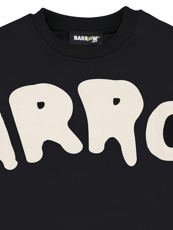 26SS [키즈] 바로우 티셔츠 S6BKJUSW016 110 BLACK - BARROW