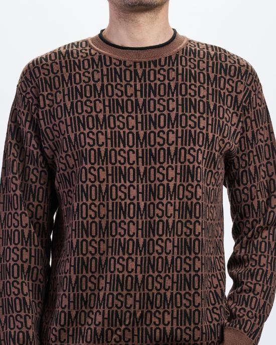 26SS 모스키노 스웨터 0906 2600 1103 MARRONE - MOSCHINO