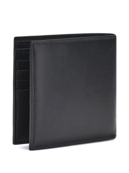 26SS 알렉산더 맥퀸 남성지갑 8361471AAU6 1080 BLACK BONE - ALEXANDER MCQUEEN