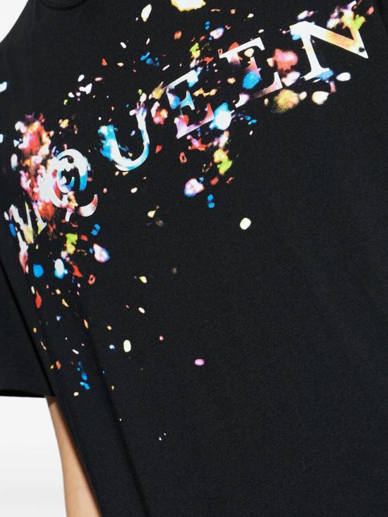 26SS 알렉산더 맥퀸 탑 857144QTAEF 0555 BLACK MULTI - ALEXANDER MCQUEEN