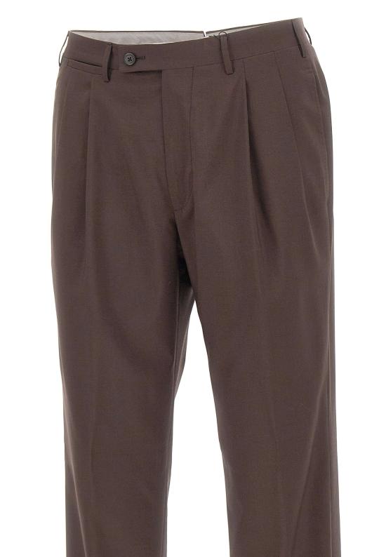 26SS 꼬르넬리아니 스트레이트 팬츠 274575 27184870307R Brown - CORNELIANI