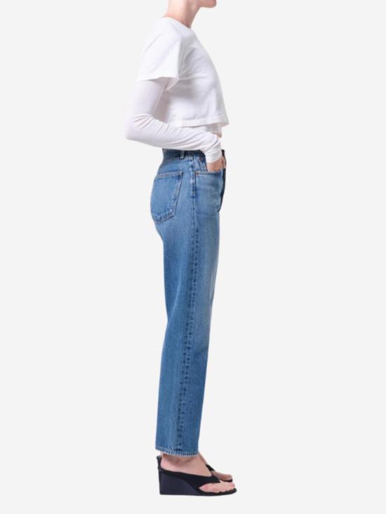  에이골디 데님 팬츠 아골드 90년대 핀치 웨이스트 청바지 - AGOLDE