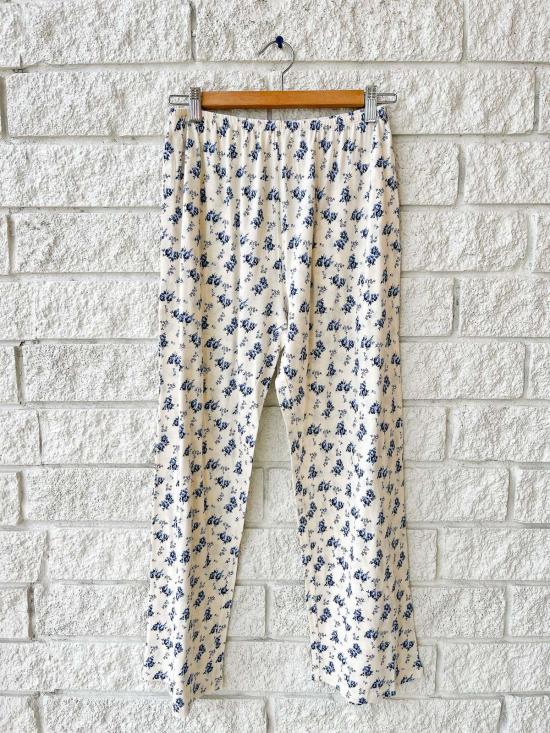  더 그레이트 라운지 웨어 그레이트. 저지 이지 슬립 팬츠 인디고 로즈 인드로