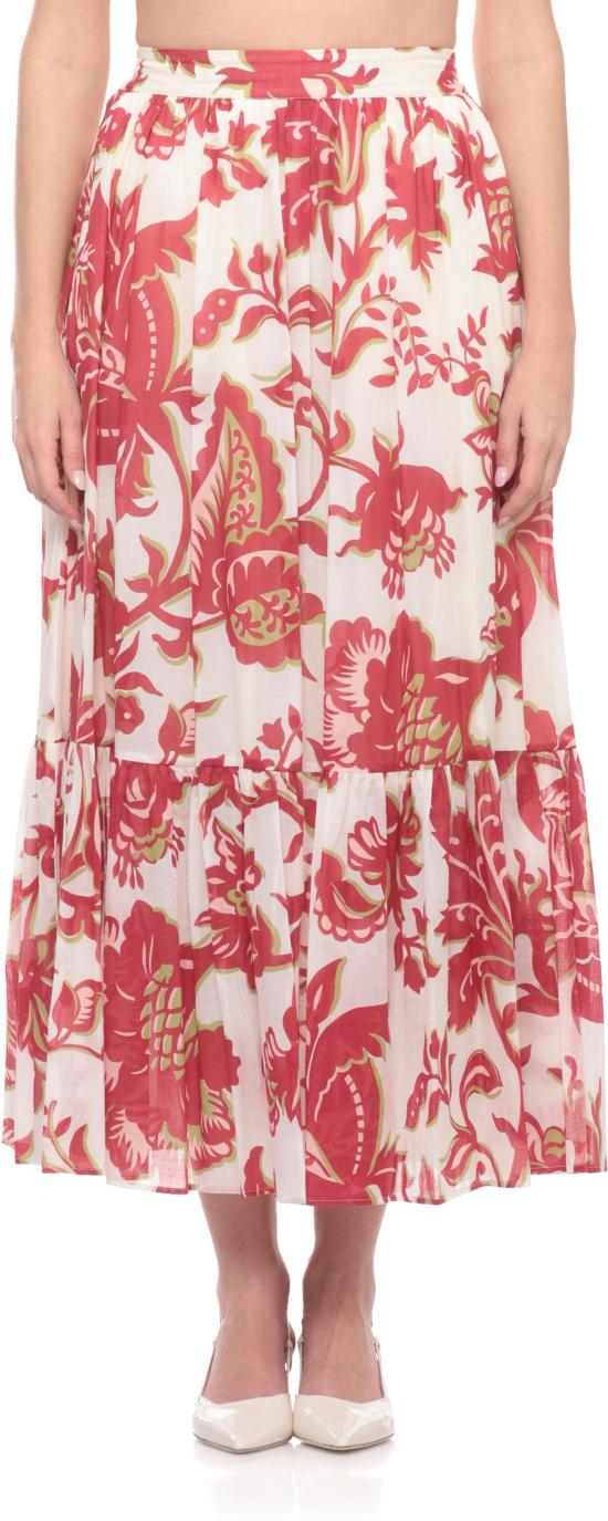 26SS 에트로 롱 스커트 WRFA011499SA5U0X0808 WHITE - ETRO