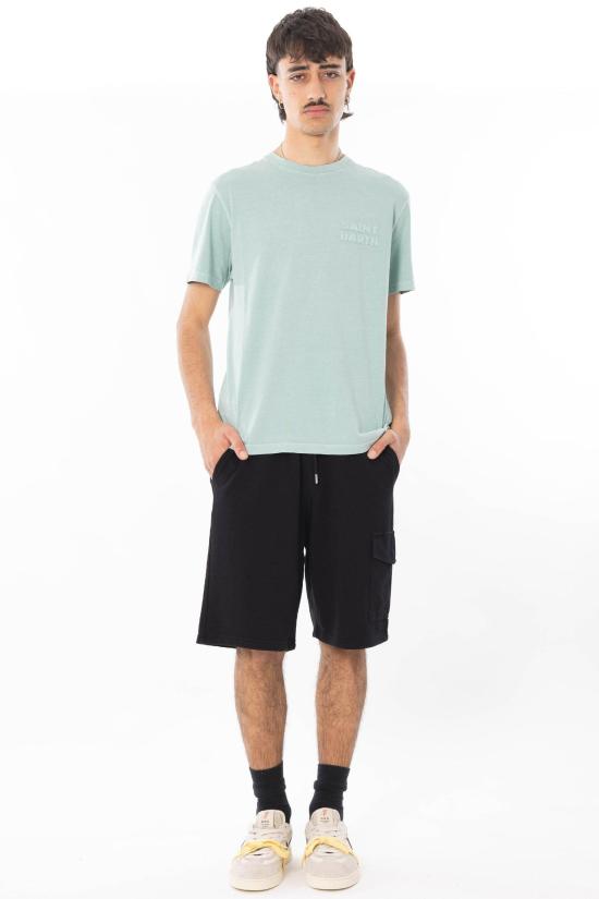 26SS 세인트바쓰 반팔 티셔츠 POT0001 TEX0001 53 Green - MC2 SAINT BARTH