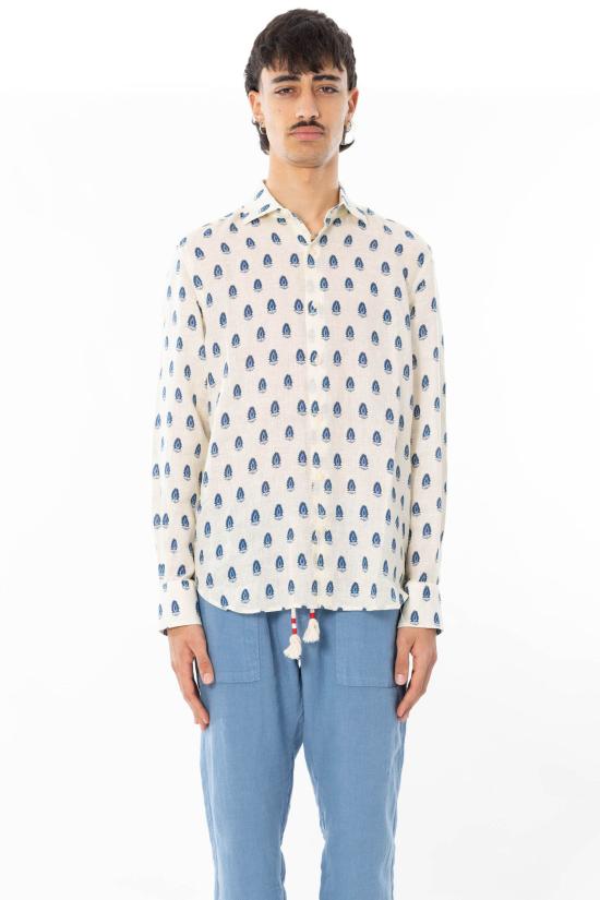 26SS 세인트바쓰 긴팔 셔츠 PAMP001 00965L 1033 White