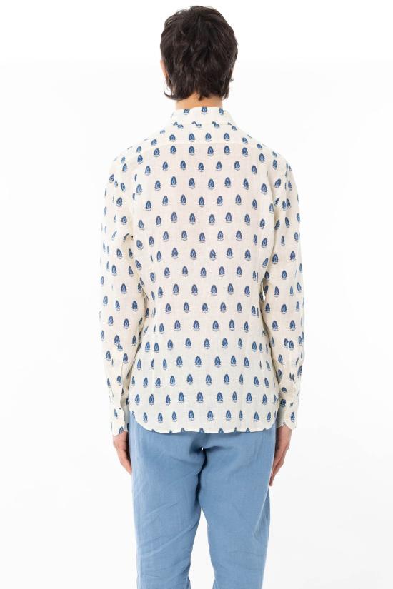 26SS 세인트바쓰 긴팔 셔츠 PAMP001 00965L 1033 White - MC2 SAINT BARTH