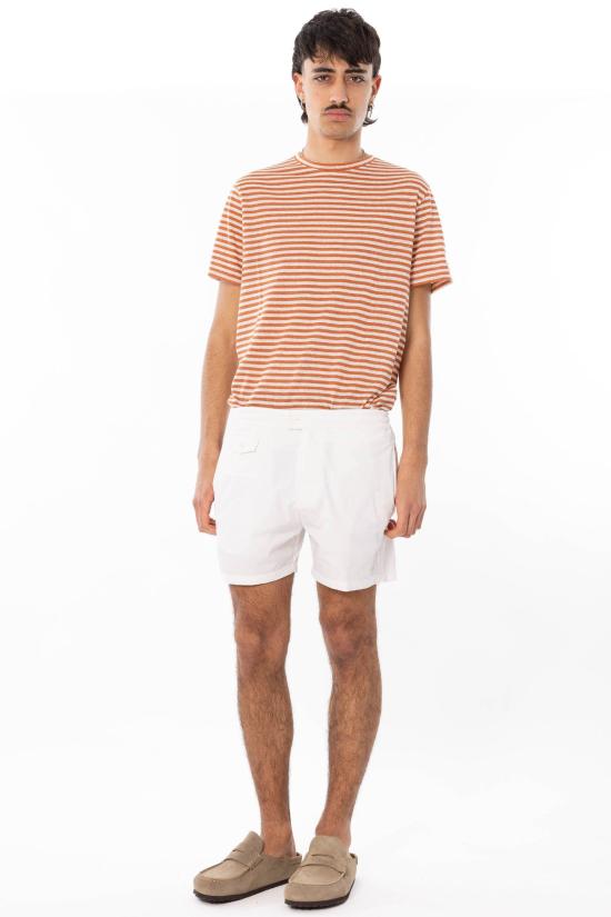 26SS 세인트바쓰 반팔 티셔츠 DOV0010 4710H Beige - MC2 SAINT BARTH