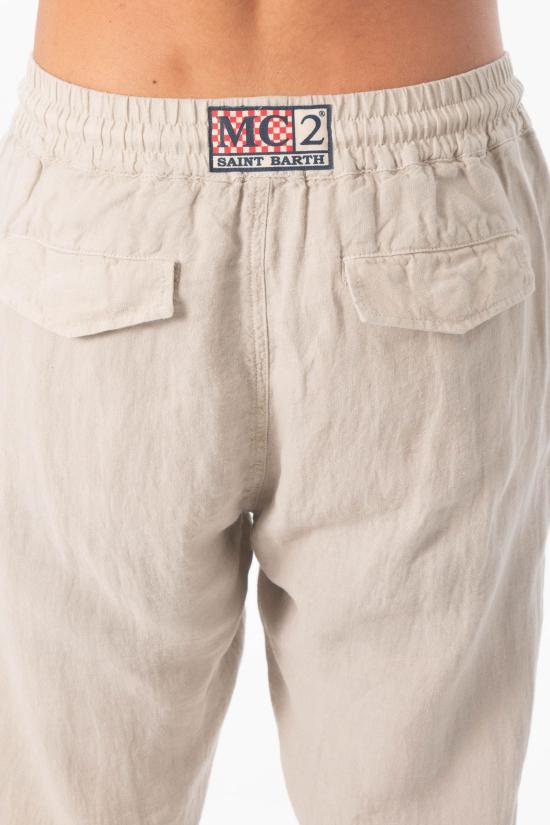 26SS 세인트바쓰 트레이닝/조거 팬츠 CAA0001 TEX0001 10H Beige - MC2 SAINT BARTH