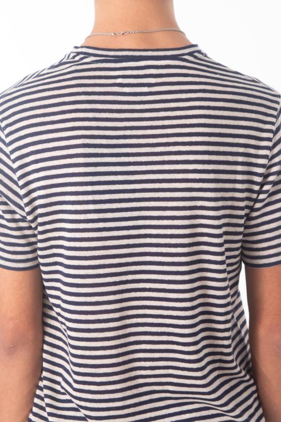 26SS 세인트바쓰 반팔 티셔츠 DOV0010 6110H Blue - MC2 SAINT BARTH