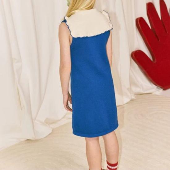  [키즈] 미샤 앤 퍼프 원피스 키즈 미샤 & 퍼프 루실 드레스 블루 리본 - MISHA & PUFF