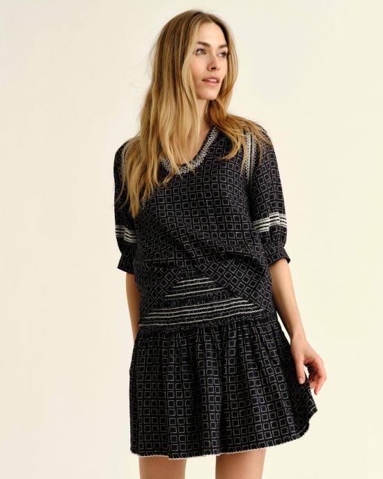  카르톨리나 블라우스 엘리너 탑 - CARTOLINA