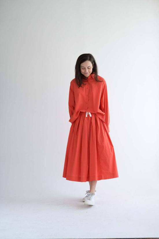  케이시 케이시 롱 스커트 심플 리도  퓨리