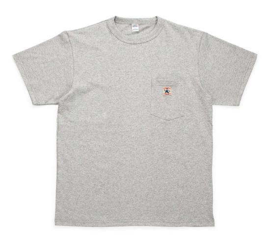  Randy's Garments 반팔 티셔츠 랜디스 가먼츠 로고 포켓 티셔츠 (회색)