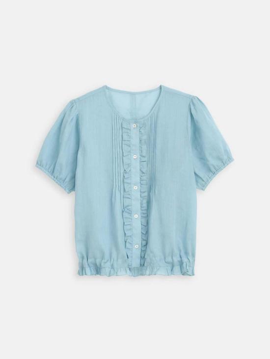  알렉스 밀 블라우스 브리타니 탑 인 라미 - ALEX MILL