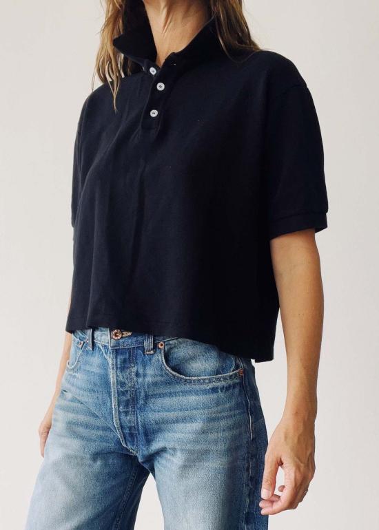  헤이갱 폴로 티셔츠 헤이 갱 박시 폴로 - HEY GANG