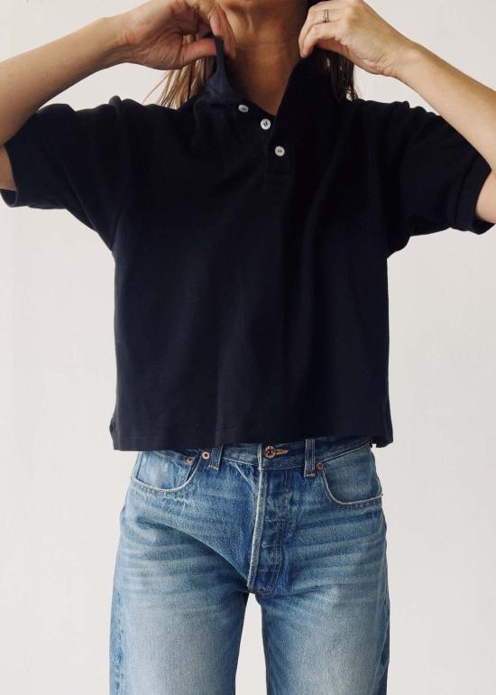  헤이갱 폴로 티셔츠 헤이 갱 박시 폴로 - HEY GANG