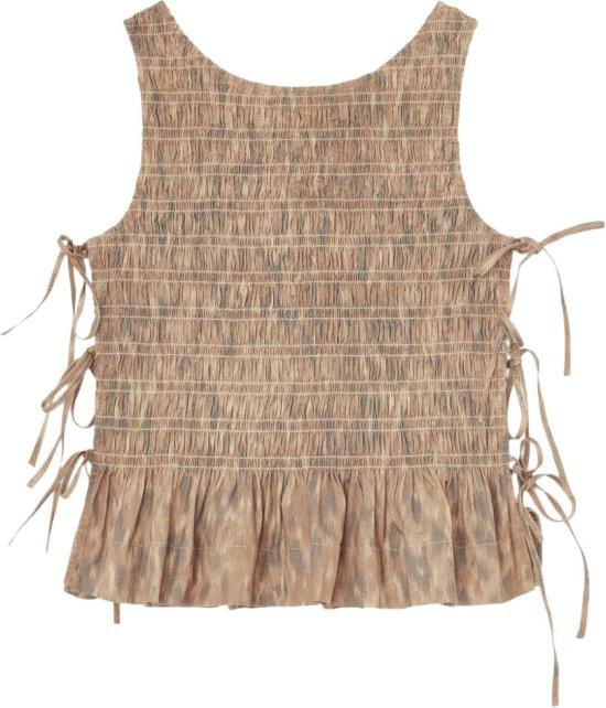 26SS 가니 민소매 티셔츠 A1040271ZZT BEIGE