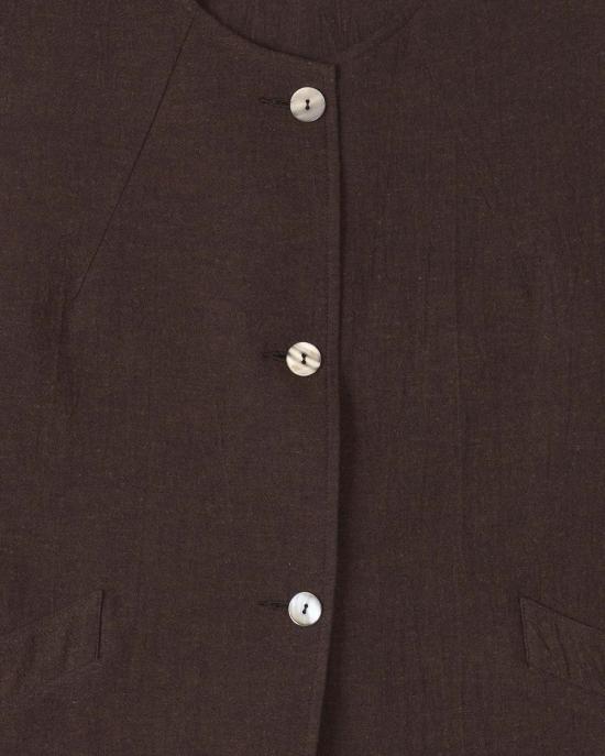  코울리 스튜디오 베스트 콜리 스튜디오 일본산 고결감 면 포플린 소재의 다프네 - CAWLEY STUDIO