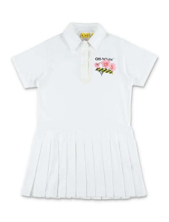 26SS [키즈] 오프화이트 원피스 OGDH007S26JER001 100 Bianco