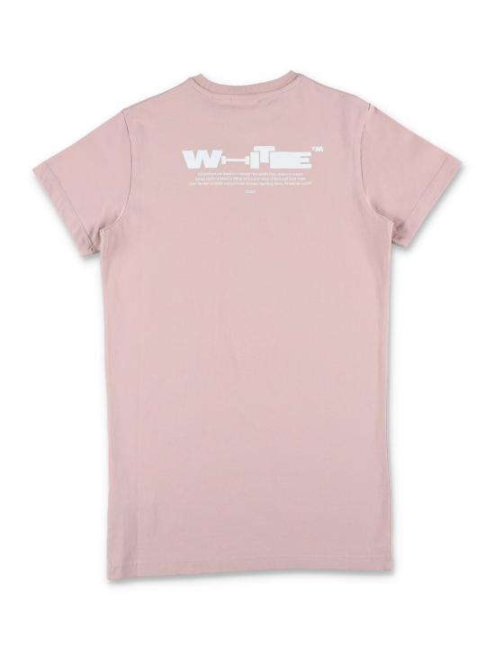 26SS [키즈] 오프화이트 원피스 OGDB030S26JER001 651 PALE PINK - OFF WHITE