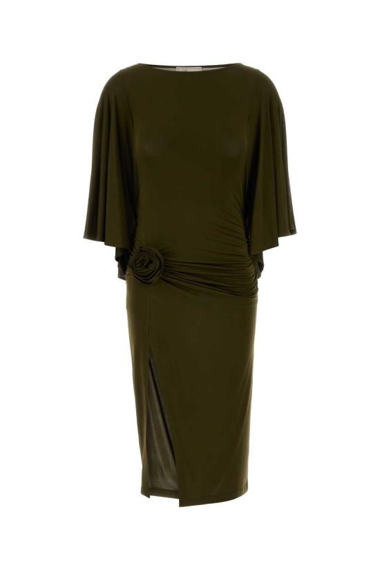 26SS 블루마린 미디 원피스 4A454A N0519 Green